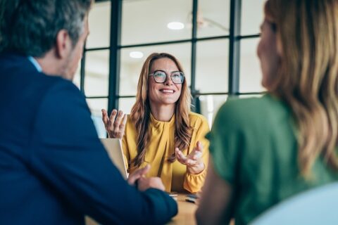 The couple is negotiating a title loan with the advisor